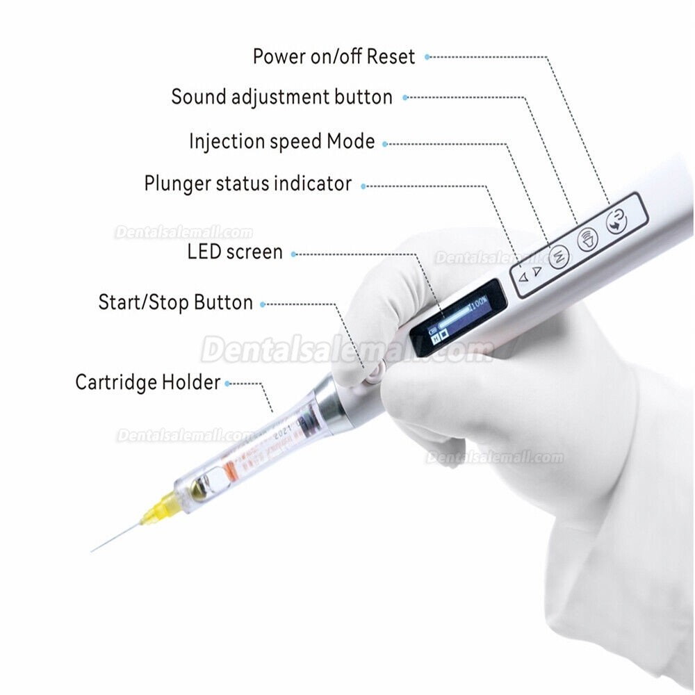 Woodpecker Super Pen Dental Painless Anesthesia Device 0.02ml Injection Accuracy